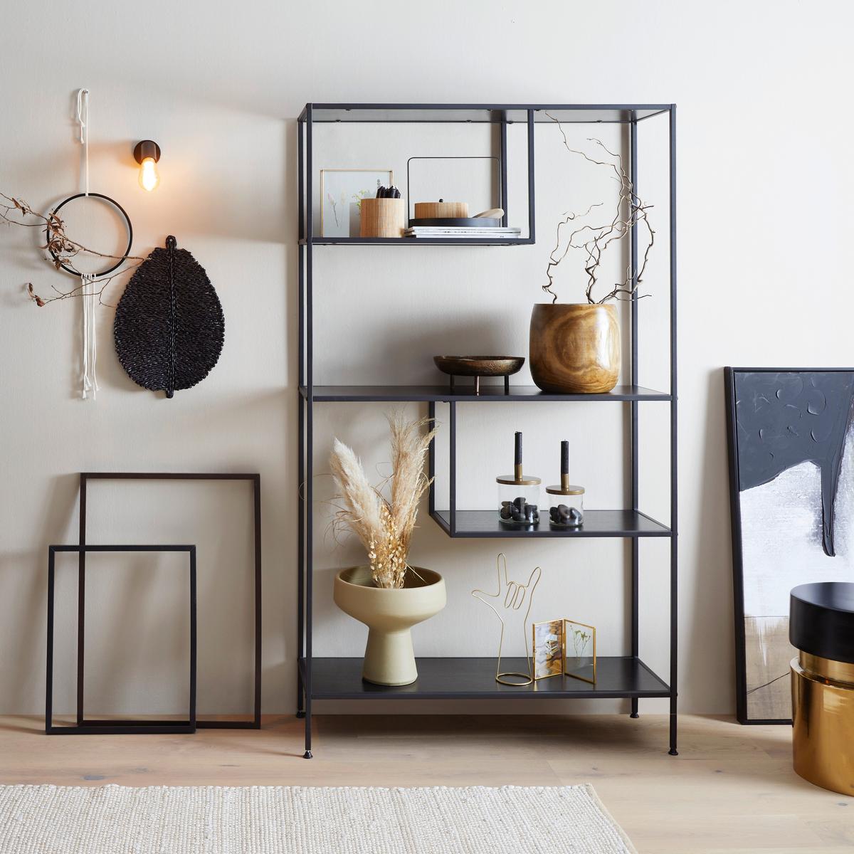 Stabkerzenset Melia I in Schwarz, 7 Stück - Schwarz, Design (2,2/11cm) - Modern Living