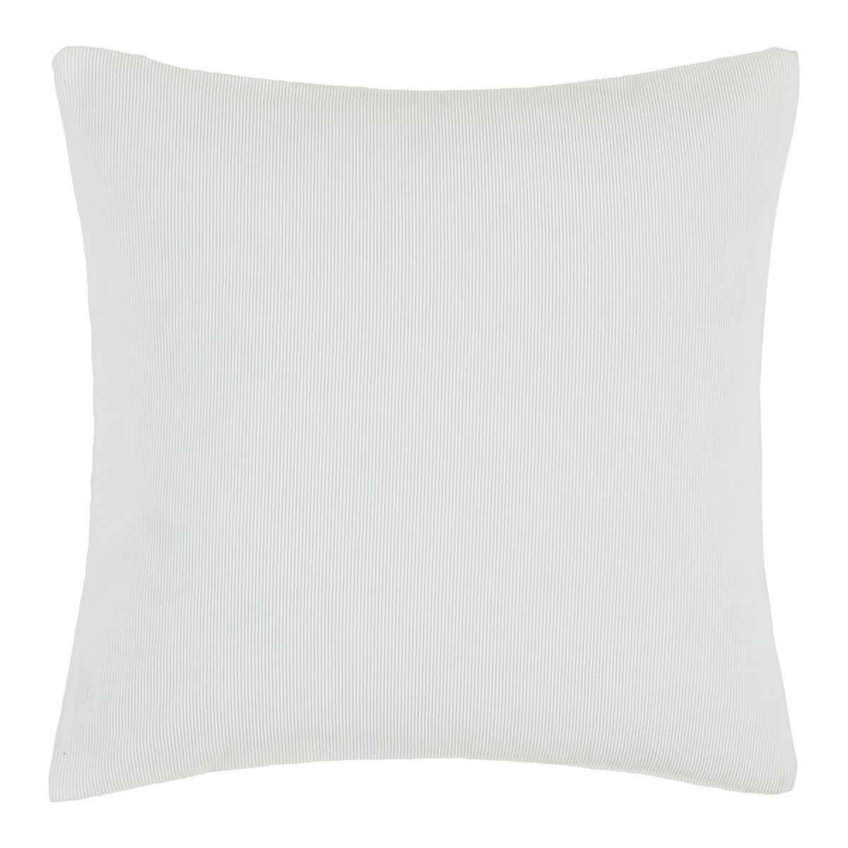 Kissenhülle Cora Offwhite ca. 40x40cm - Naturfarben, KONVENTIONELL, Textil (40/40cm) - Mömax