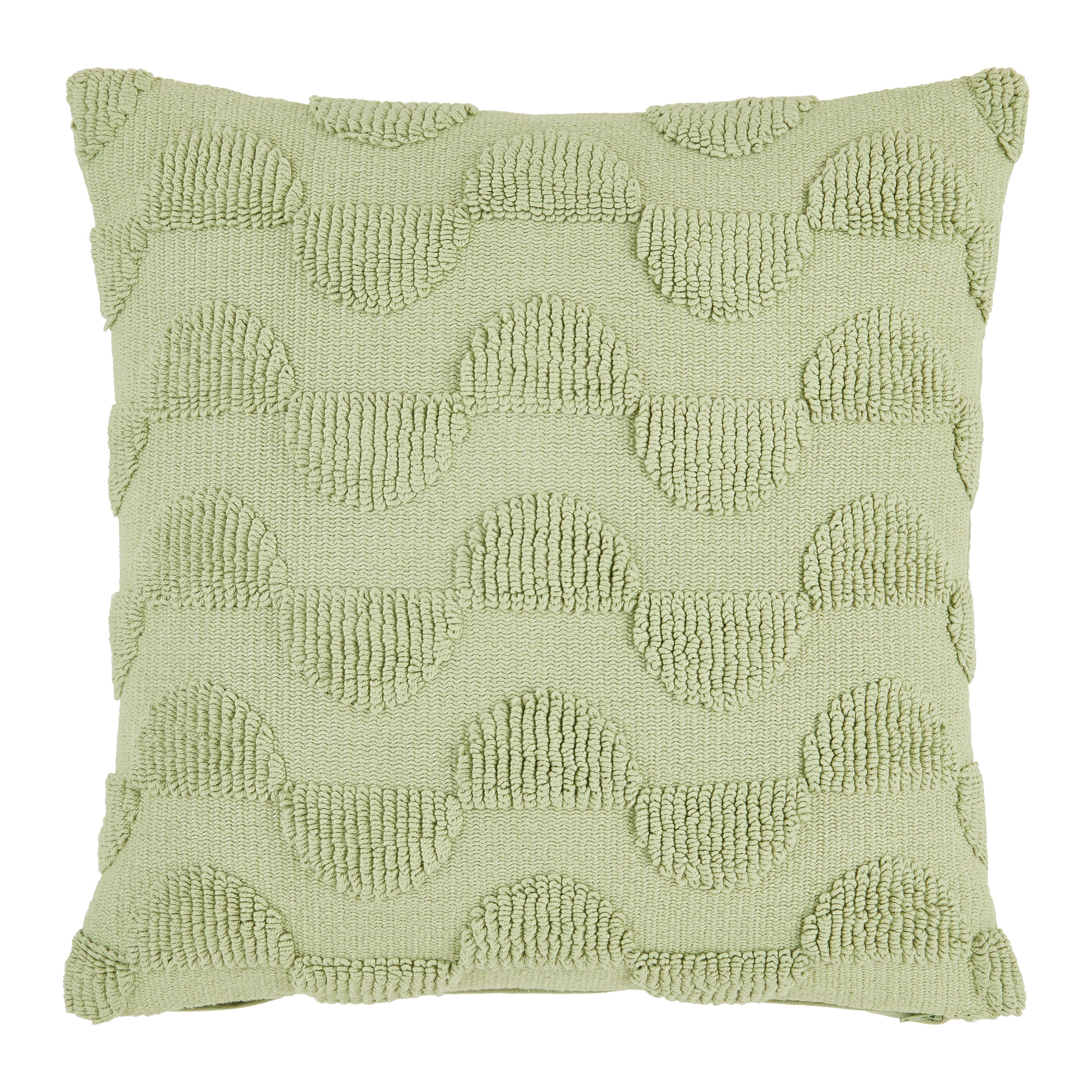 SIERKUSSENS ALLEGRA - Saliegroen, Lifestyle, Textiel (45/45cm) - Mömax