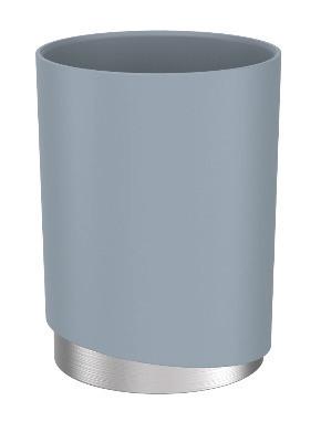 Fogkefetartó Pohár Chris - antracit, Modern, műanyag/fém (8/11cm) - Mömax