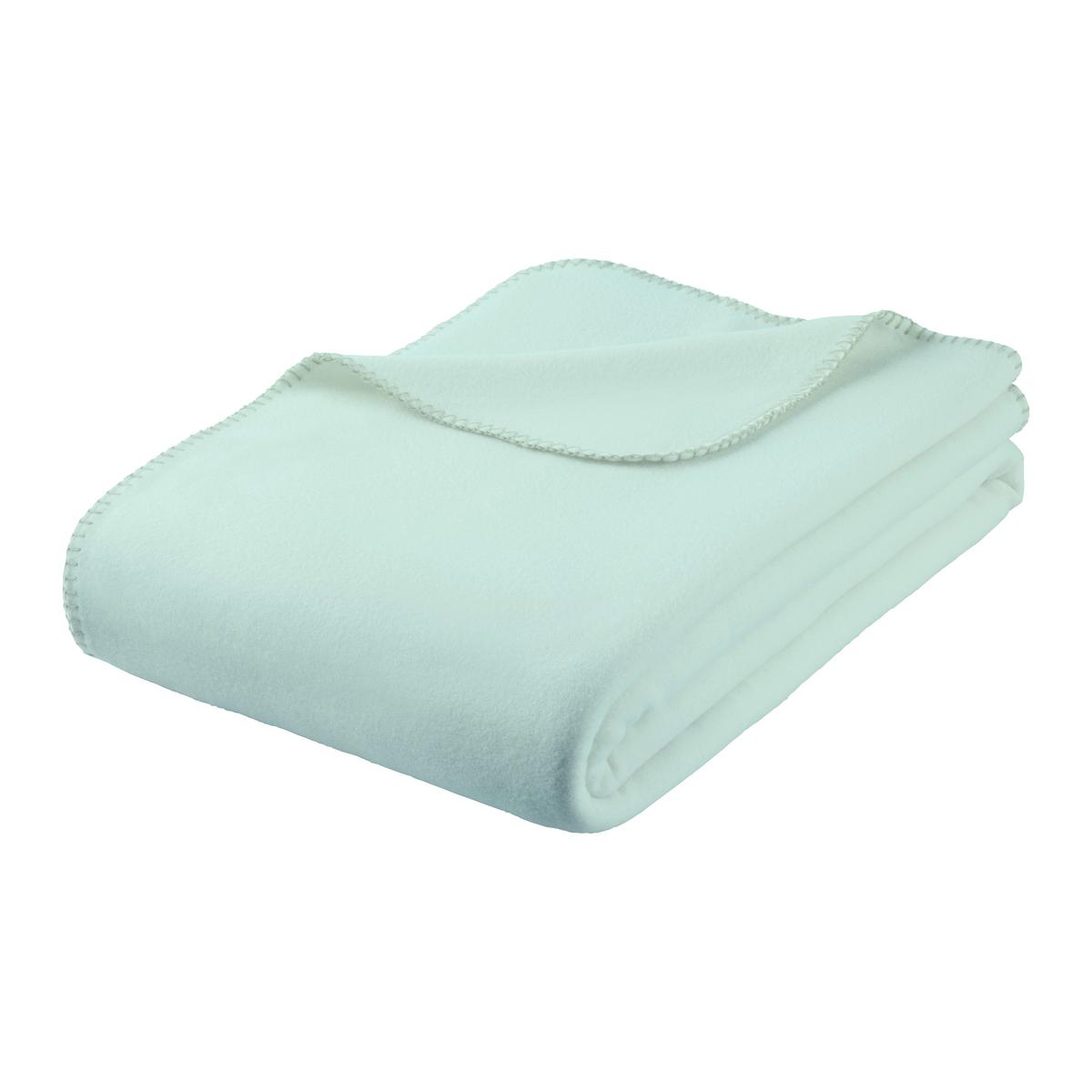 Fleecedecke Leni Mintgrün ca. 130x170cm - Mintgrün, Textil (130/170cm) - Mömax