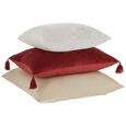 Okrasna Blazina Naturelle - rdeča, Romantika, tekstil (40/60cm) - MÖMAX modern living