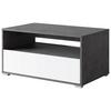 Klubska Miza Nairobi-ii, Antracit, Bela - siva/bela, Trend, umetna masa/leseni material (90/45/55cm) - Livetastic