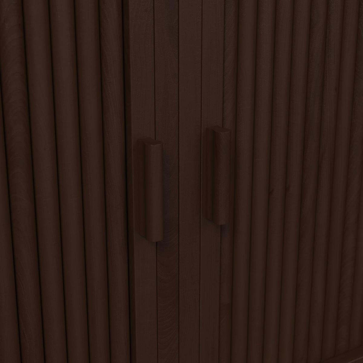 Sideboard Ennio Walnussfarben Echtholz/MDF - Walnussfarben, MODERN, Holz/Holzwerkstoff (160/80/40cm) - Bessagi Home