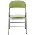 Zložljiv Stol Bastian -exklusiv/sb- - siva/zelena, Moderno, kovina/tekstil (46/78/46cm) - Mömax modern living