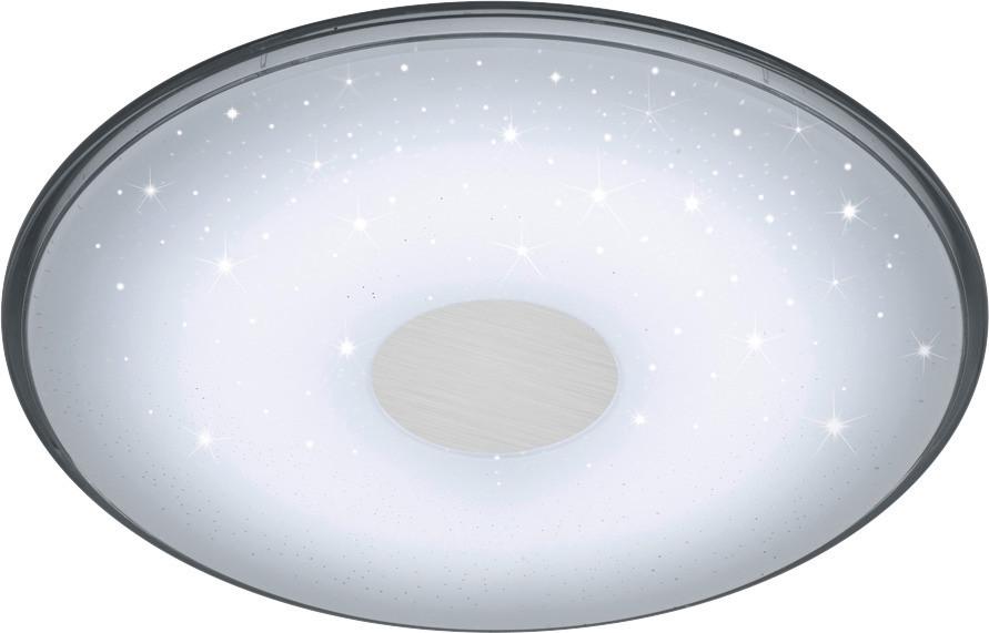 LED-Deckenleuchte Shogun Weiß max. 30 Watt - Weiß, Design, Kunststoff (42,5/42,5/6cm) - Trio Leuchten