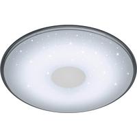 LED-Deckenleuchte Shogun Weiß max. 30 Watt - Weiß, Design, Kunststoff (42,5/42,5/6cm) - Trio Leuchten