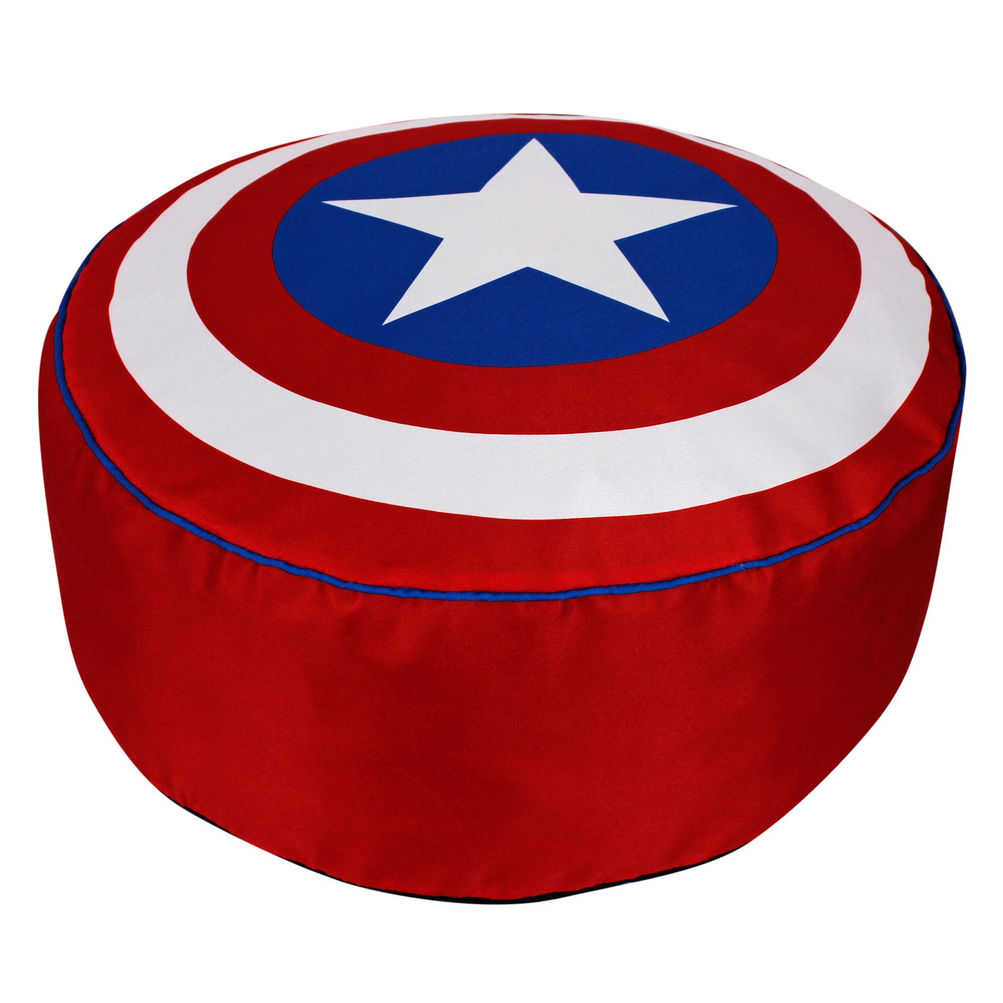 STOŁEK DZIECIĘCY 520936-01-01 - MARVEL - czerwony, Basics, tkanina (30/60/60cm) - Marvel