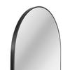 GOLVSPEGEL BRITT - svart, Modern, metall/glas (70/170cm) - Mömax