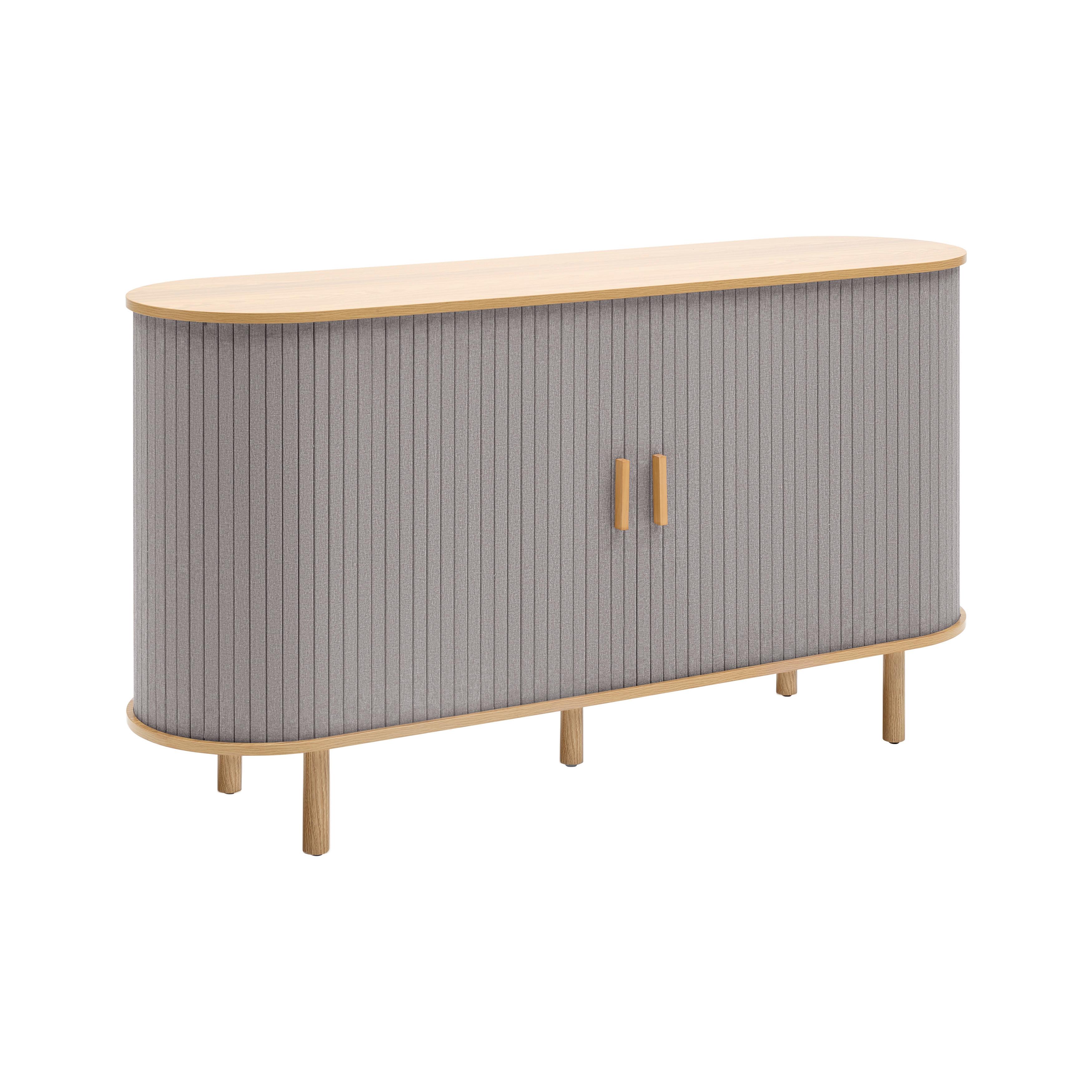 SIDEBOARD ARVID -EXKLUSIV- - grå/naturfärgad, Modern, trämaterial/trä (140/75/40cm) - Mömax