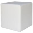 Tabure Colorfull Cube - bela/bež, Moderno, umetna masa/tekstil (40/40/42cm) - Mömax modern living Tabure Colorfull Cube - bela/bež, Moderno, umetna masa/tekstil (40/40/42cm) - Mömax modern living