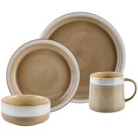 SERWIS OBIADOWO-ŚNIADANIOWY PROVENCE - niebieski/szary, Trend, ceramika - Landscape