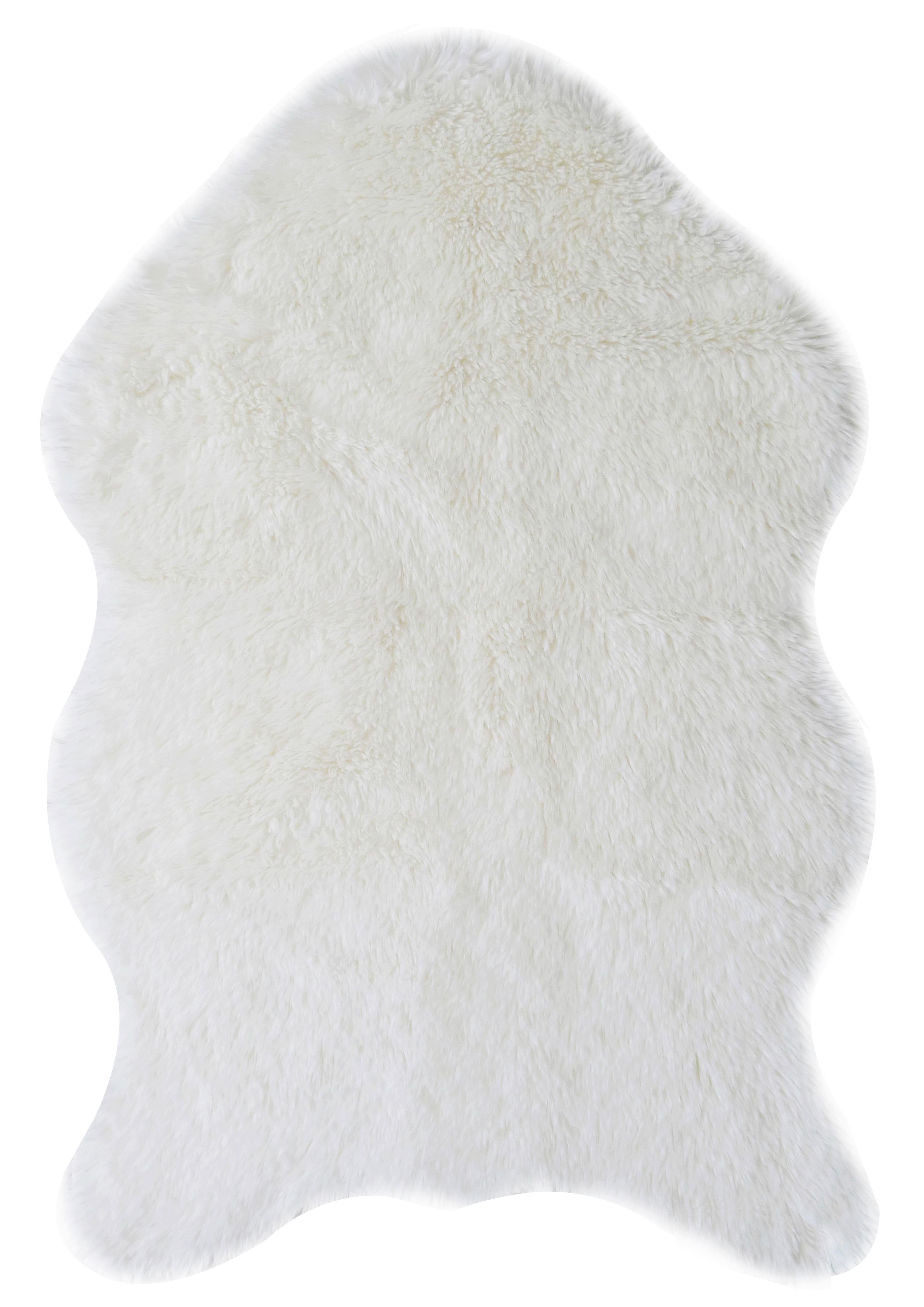 Műszőrme Lucia 60/90cm - fehér, Romantik / Landhaus, textil (60/90cm) - Mömax