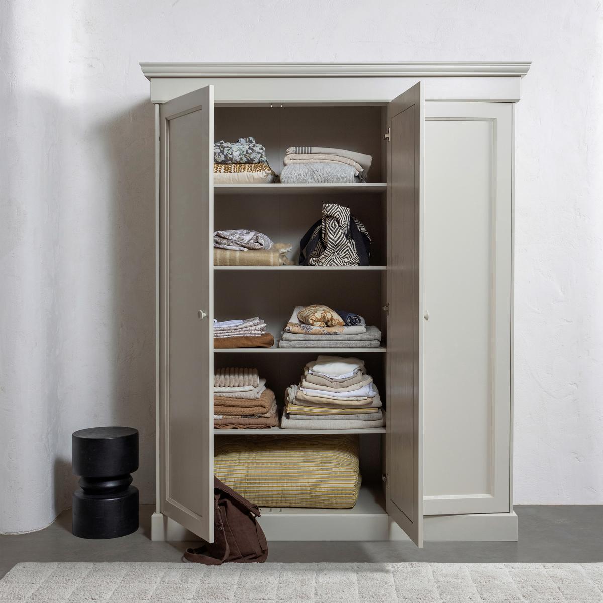 Einlegebodenset Olivia Grau - Grau, Basics, Holz (102/5/54cm) - MID.YOU