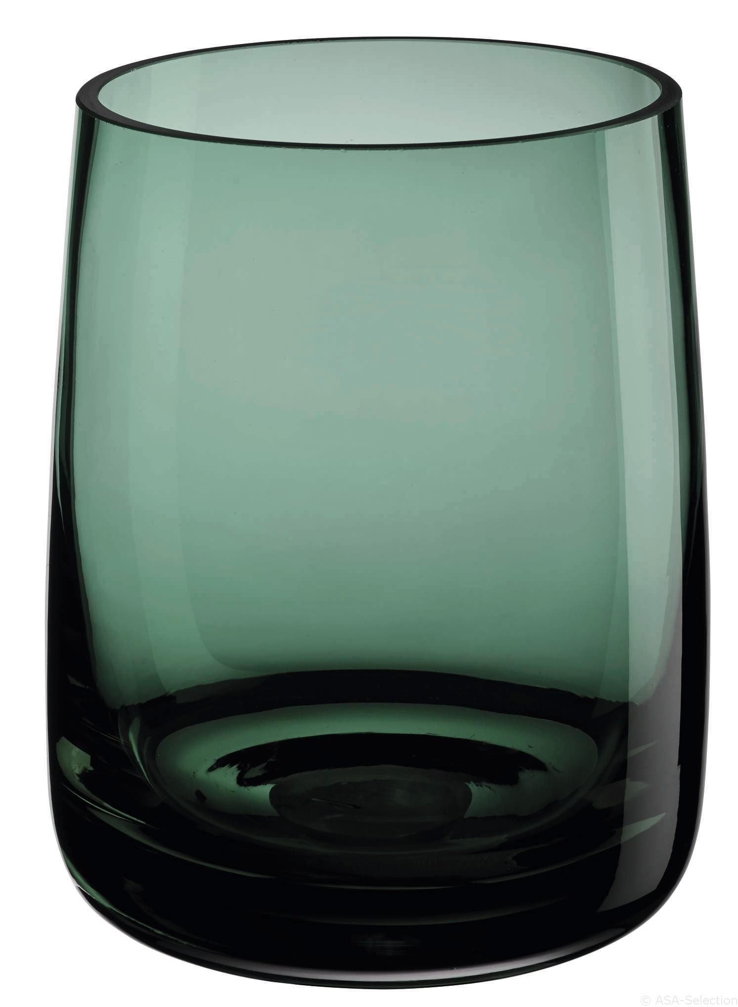 WAZON 88022009 AJANA - zielony, Basics, szkło (14,5/18cm) - ASA