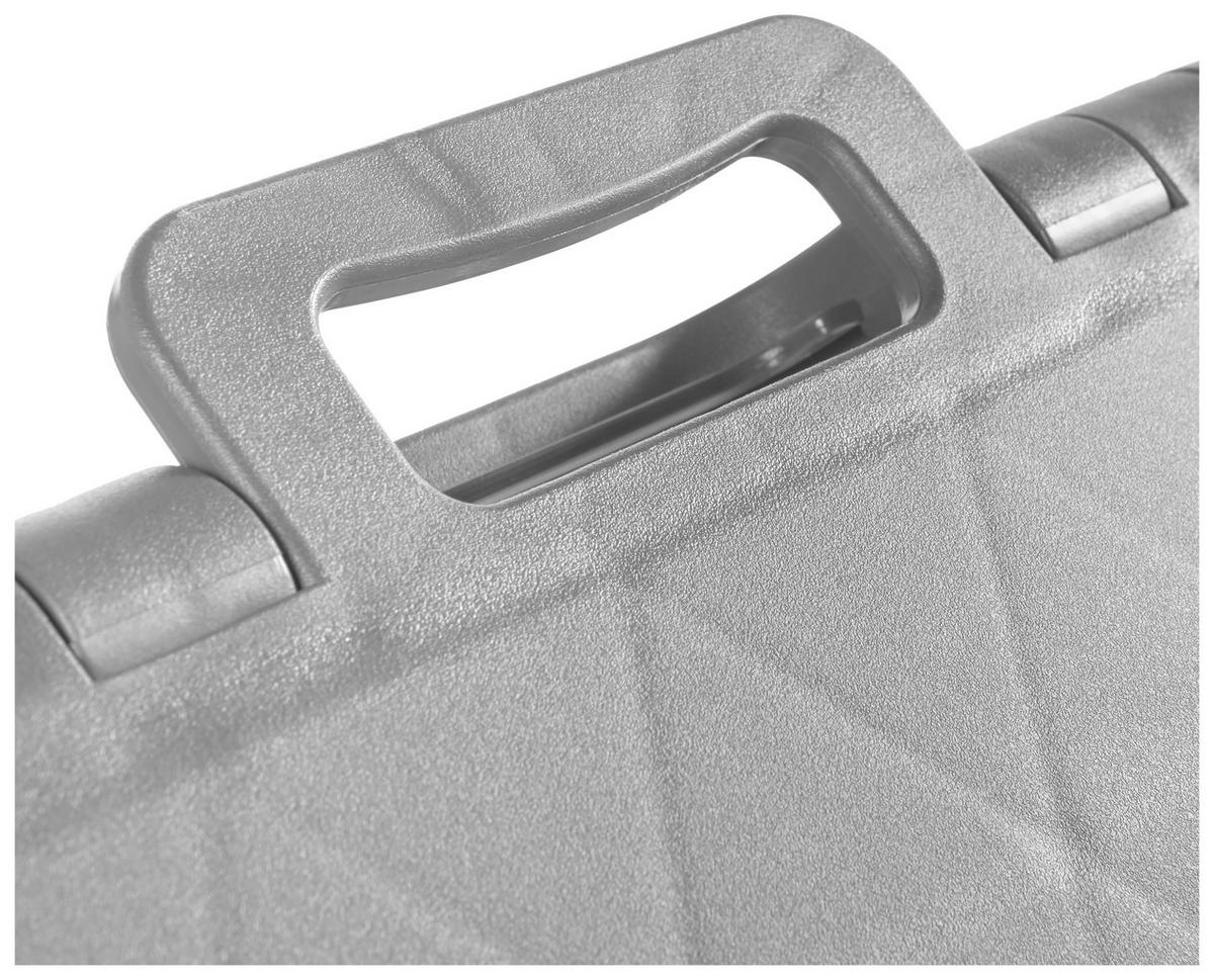 Campingtisch Timo Grau - Grau, KONVENTIONELL, Kunststoff (70/45/55cm)