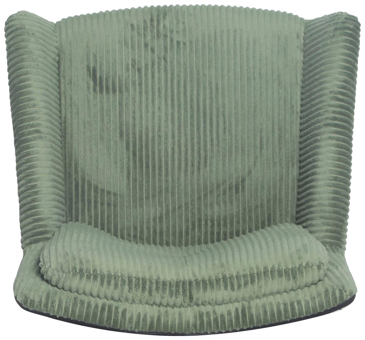 Uredska Stolica Nicole - zelena/crna, Moderno, drvo/metal (57/83-91/62cm) - Mömax