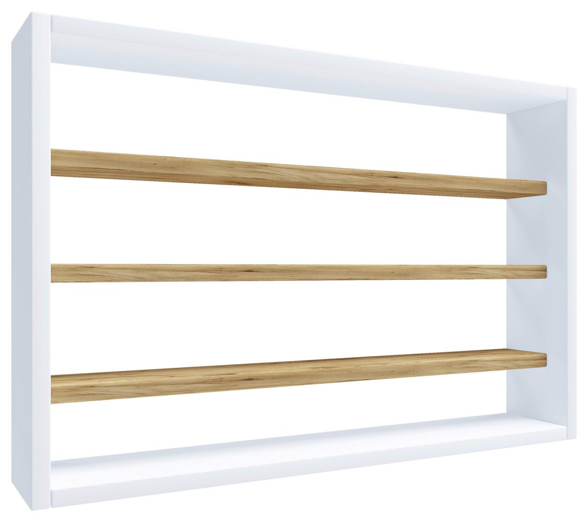 KÜCHENREGAL ESALDI M - Honigeiche/Weiss, Basics, Holzwerkstoff (60/40/10cm) - MID.YOU