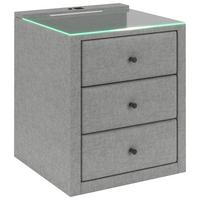Nachtkästchen Universal Taupe - Taupe, KONVENTIONELL, Holzwerkstoff/Kunststoff (48/68/45,5cm) - Premium Living