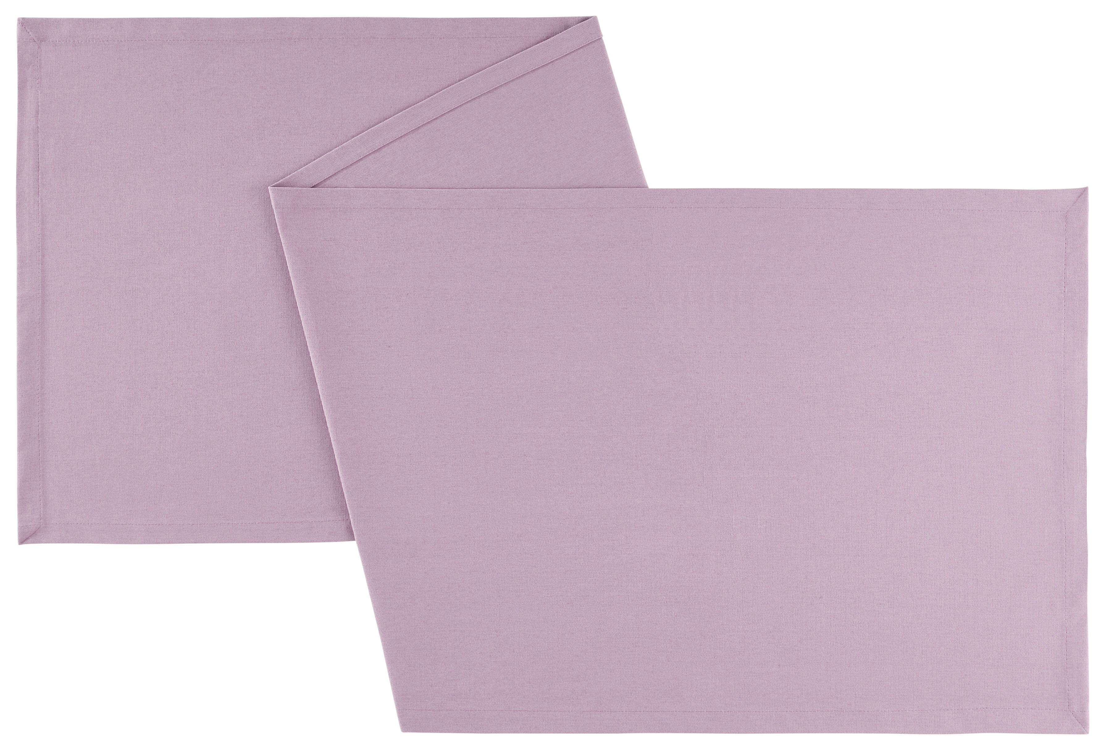 Asztali Futó Steffi - mályva, textil (45/150cm) - Modern Living