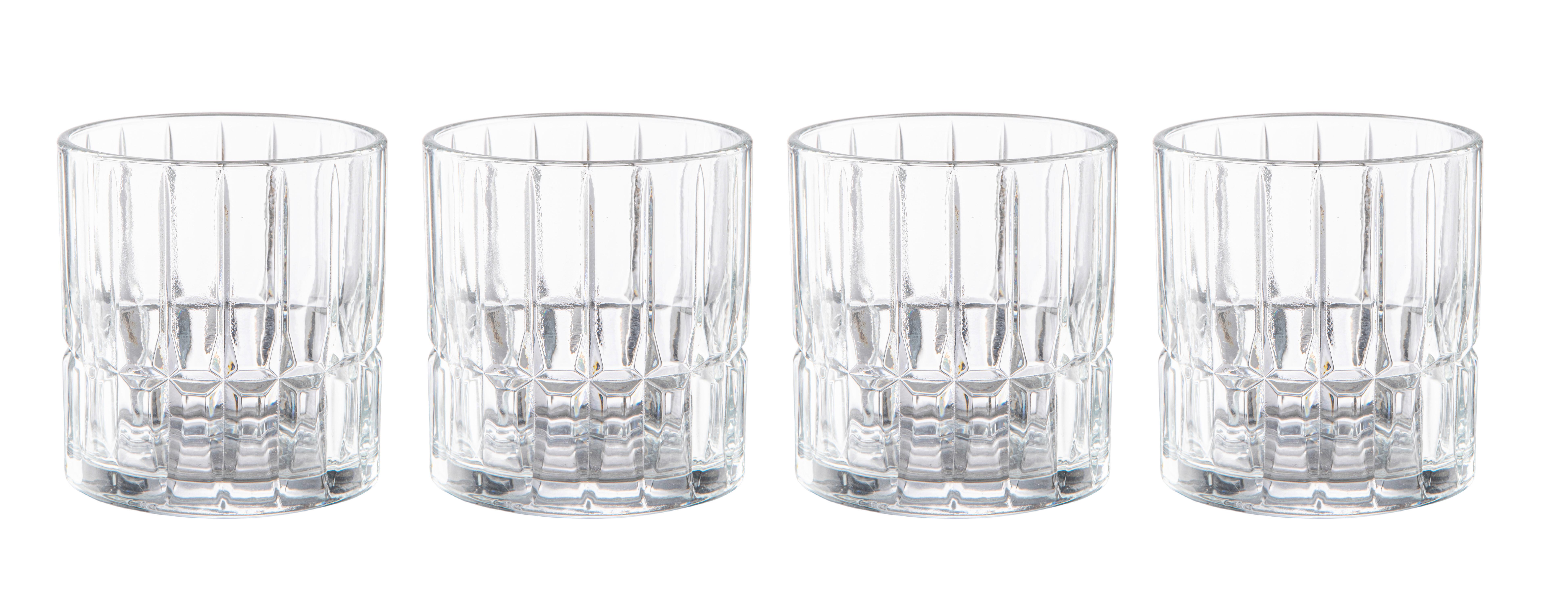 Whisky-Gläserset Skye Klar ca. 310ml, 4-teilig - KONVENTIONELL (310ml) - Mömax
