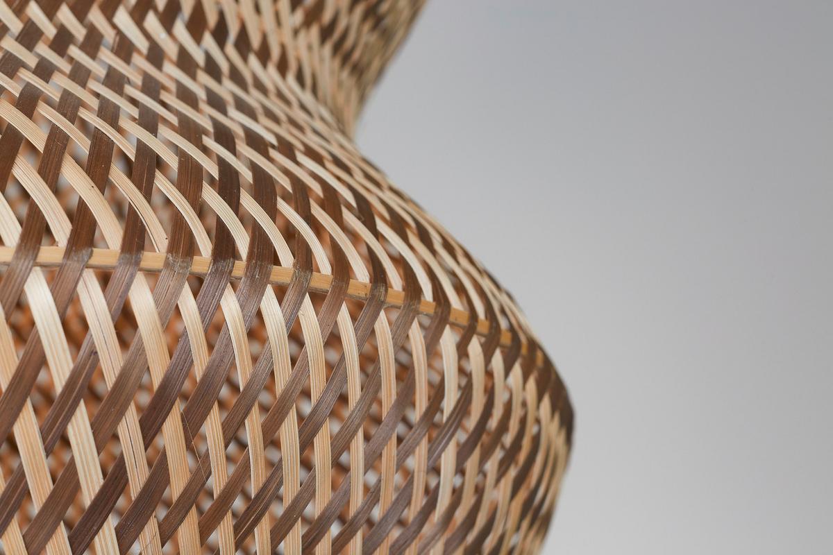 Viseča Svetilka Barbados, Bambus - naravne barve/rjava, Basics, naravni materiali (40/67cm) - Good & Mojo