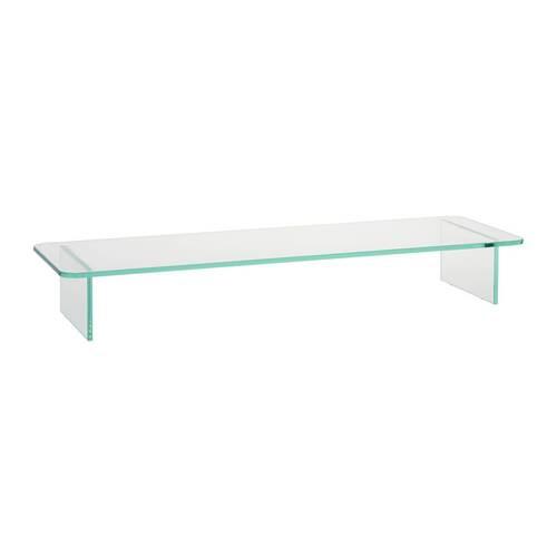 TV-Aufsatz Go aus Glas - Klar, KONVENTIONELL, Glas (75/12/25cm) - Mömax