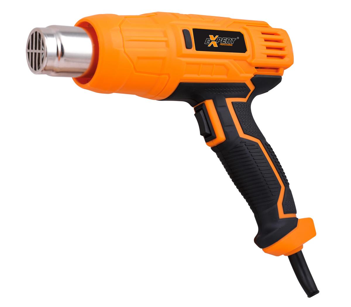 Hőlégfúvó 2000w - narancs, műanyag/fém (20/25,5/7cm)