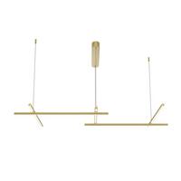 Pendelleuchte Mod278pl-L50g3k - Goldfarben, Design, Metall (54.3/310/121.4cm) - MAYTONI