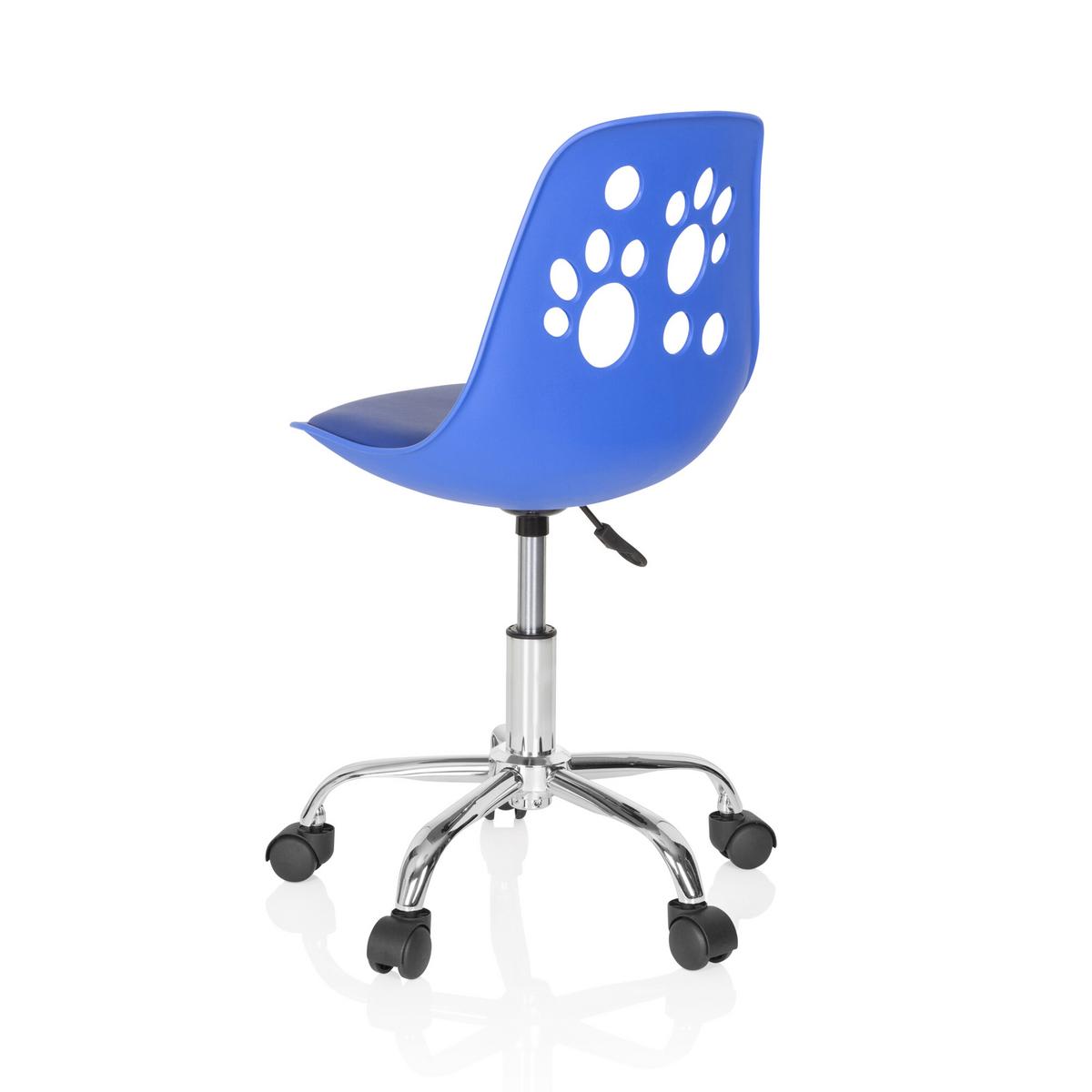 Mladinski Vrtljivi Stol Fancy I, Modra - modra, Moderno, umetna masa/tekstil (40/72-82/44cm) - MID.YOU