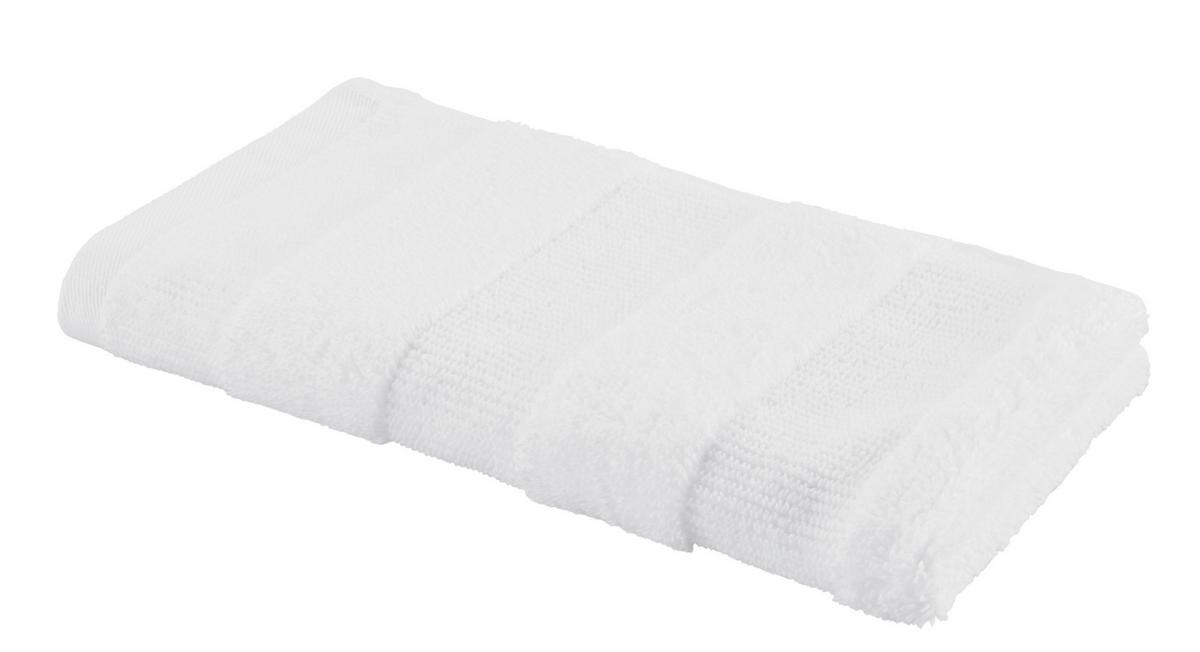Vendégtörölköző Chris 30/50cm - fehér, textil (30/50cm) - Premium Living