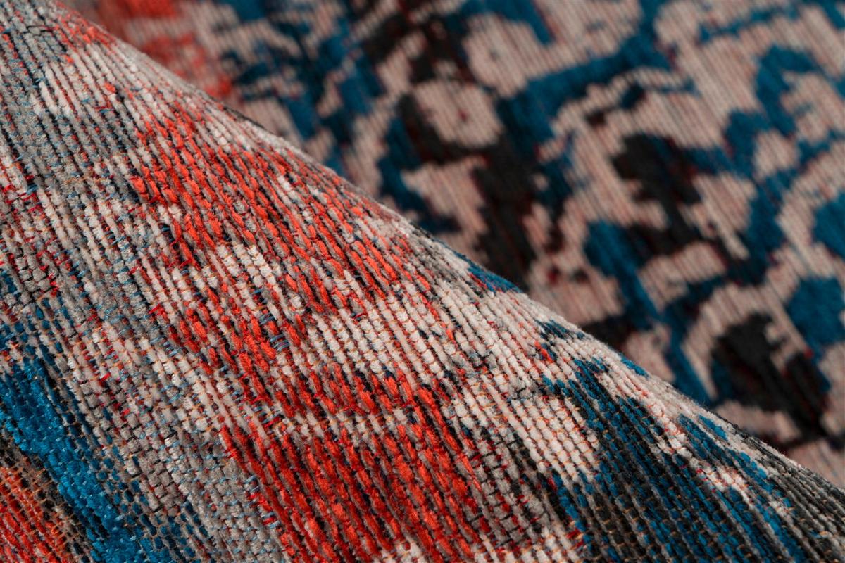 TEPPICH CHARME 425 MULTI / ROT - Rot/Multicolor, Konventionell, Textil (160/230cm) - Kayoom