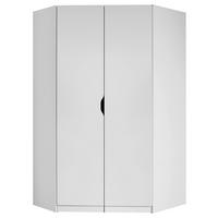Eckschrank Freising ca. 117x197x104 cm Weiß - Weiß, MODERN, Holzwerkstoff (117/197/104cm) - Rauch Möbel