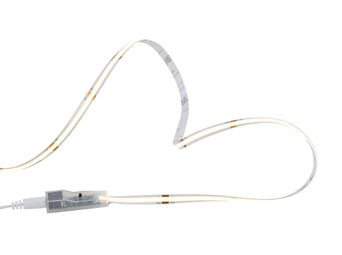 Bandă cu LED Hoch - alb, Modern, plastic (500cm) - Mömax