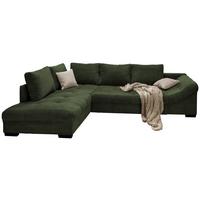 Colțar ALVITO - verde închis/bej, Design, textil (202/298cm) - MID.YOU