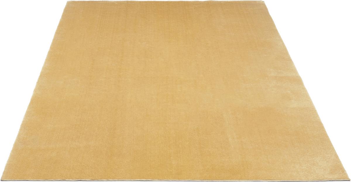 Fellteppich Loft Goldfarben ca. 120x160cm - Goldfarben, KONVENTIONELL, Textil (120/160cm)