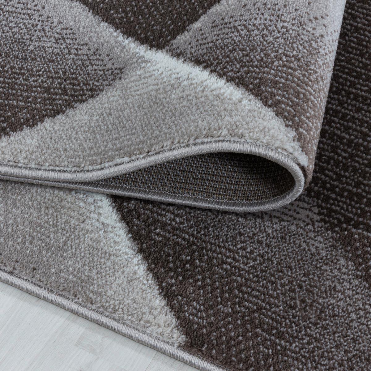 Webteppich Costa Braun ca. 120x170cm - Braun, Design, Textil (120/170cm)