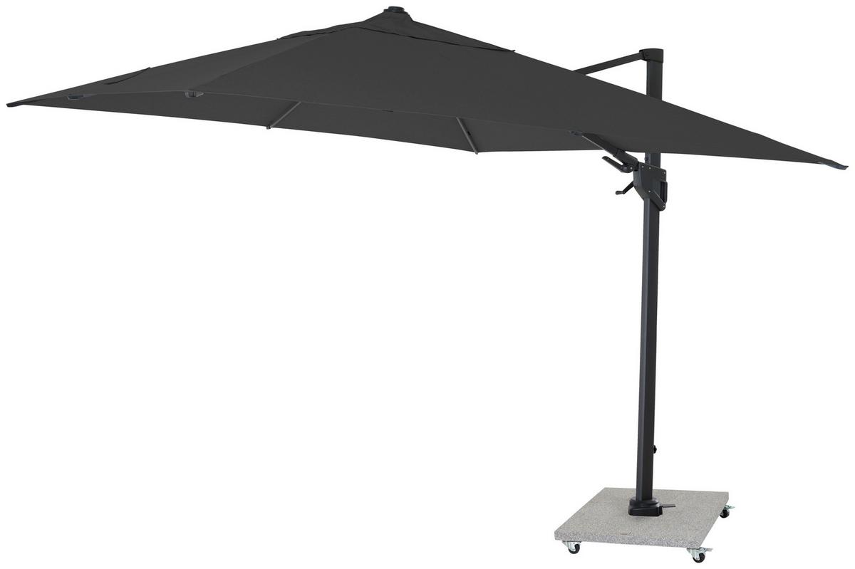 AMPELSCHIRM S08120 - Anthrazit, MODERN, Textil/Metall (300/300cm) - Siena Garden