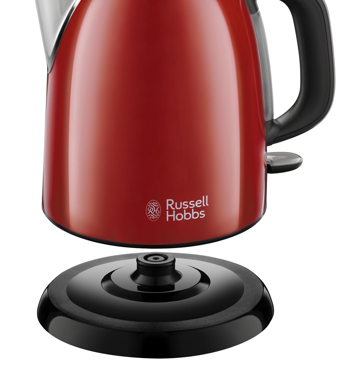 Vízforraló Russell Hobbs Colours+ Mini - piros, Modern, műanyag - Russell Hobbs