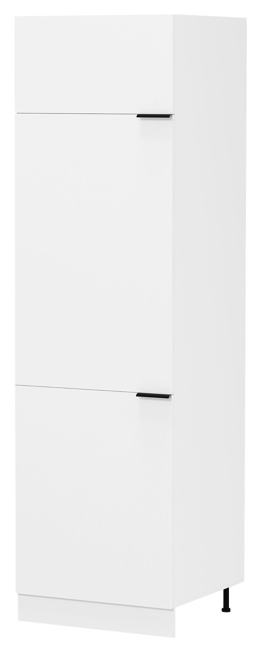 GESCHIRRSCHRANK FASOLA - Weiss/Schwarz, Trend, Holzwerkstoff/Kunststoff (60/207/57cm) - MID.YOU