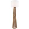 GOLVLAMPA MOZU - vit/brun, Modern, metall/papper (35/35/140cm) - Mömax