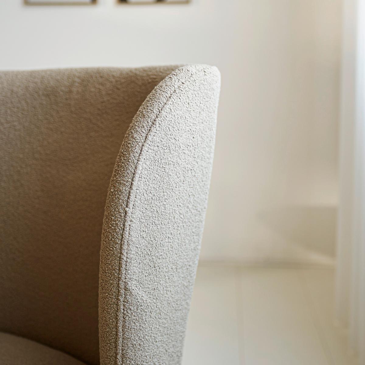 Stuhl-Set Bourges Taupe - Taupe/Schwarz, MODERN, Textil/Metall (52/80/44cm) - MID.YOU