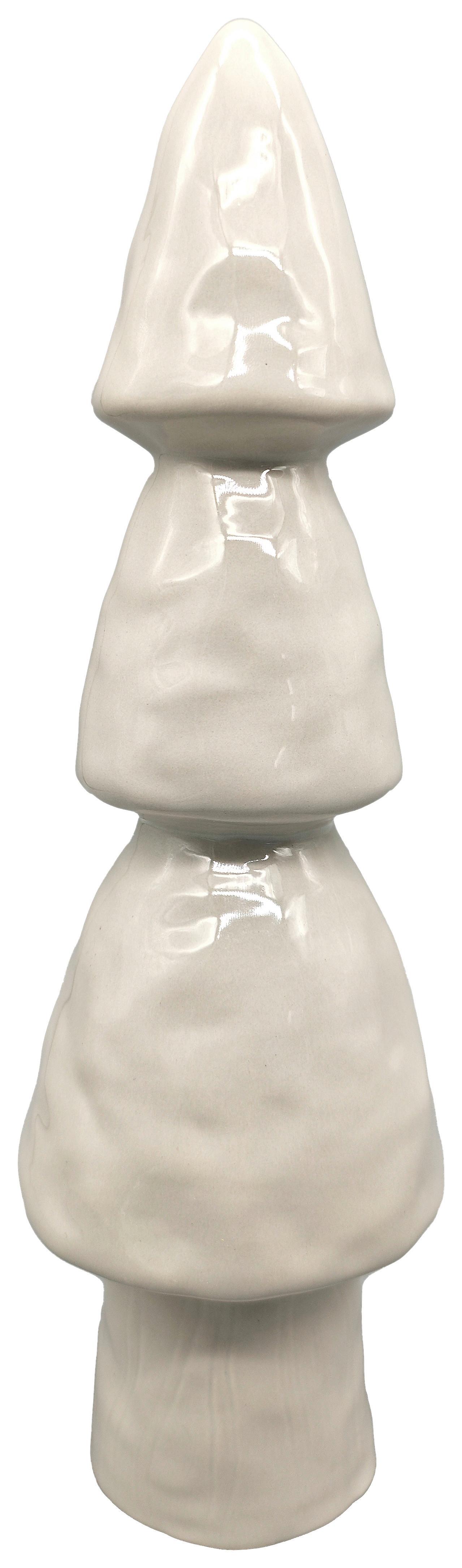 Dekobaum Josi Grau ca. 29cm - Grau, KONVENTIONELL, Keramik (8,8/29cm) - Mömax