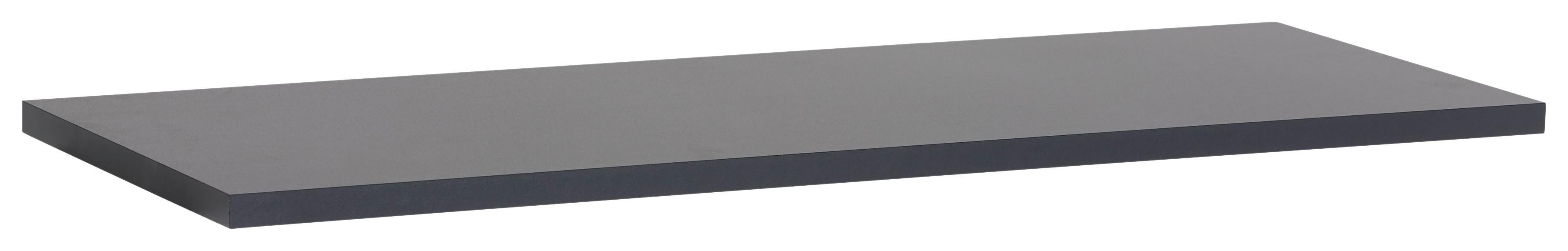 Zidna Polica Skate 80/30 - antracit, Moderno, drvni materijal (80/1,8/30cm) - Modern Living