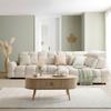 SOFFBORD SKANDY II - naturfärgad, Klassisk, trämaterial/trä (100/50/40cm) - Premium Living