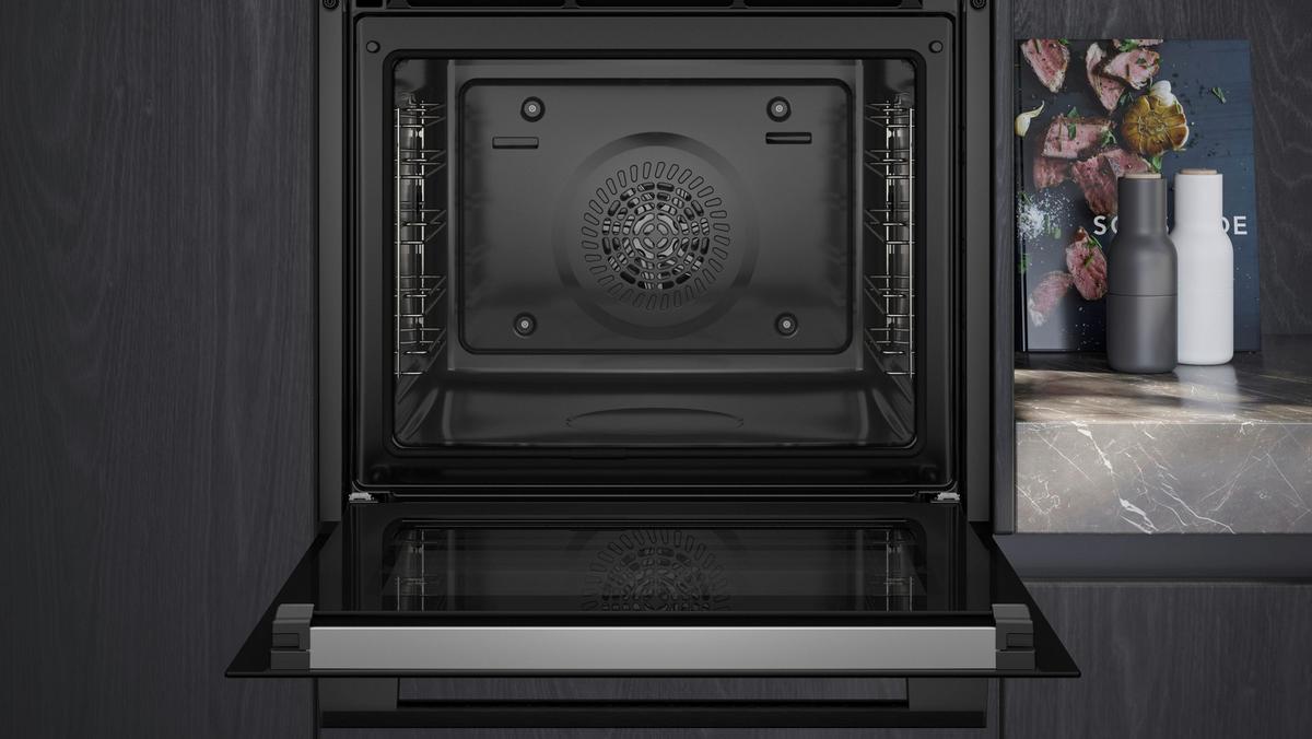 Backofenset PQ223IA00Z - Schwarz, MODERN, Glas/Metall (59,4/59,5/54,8cm) - Siemens