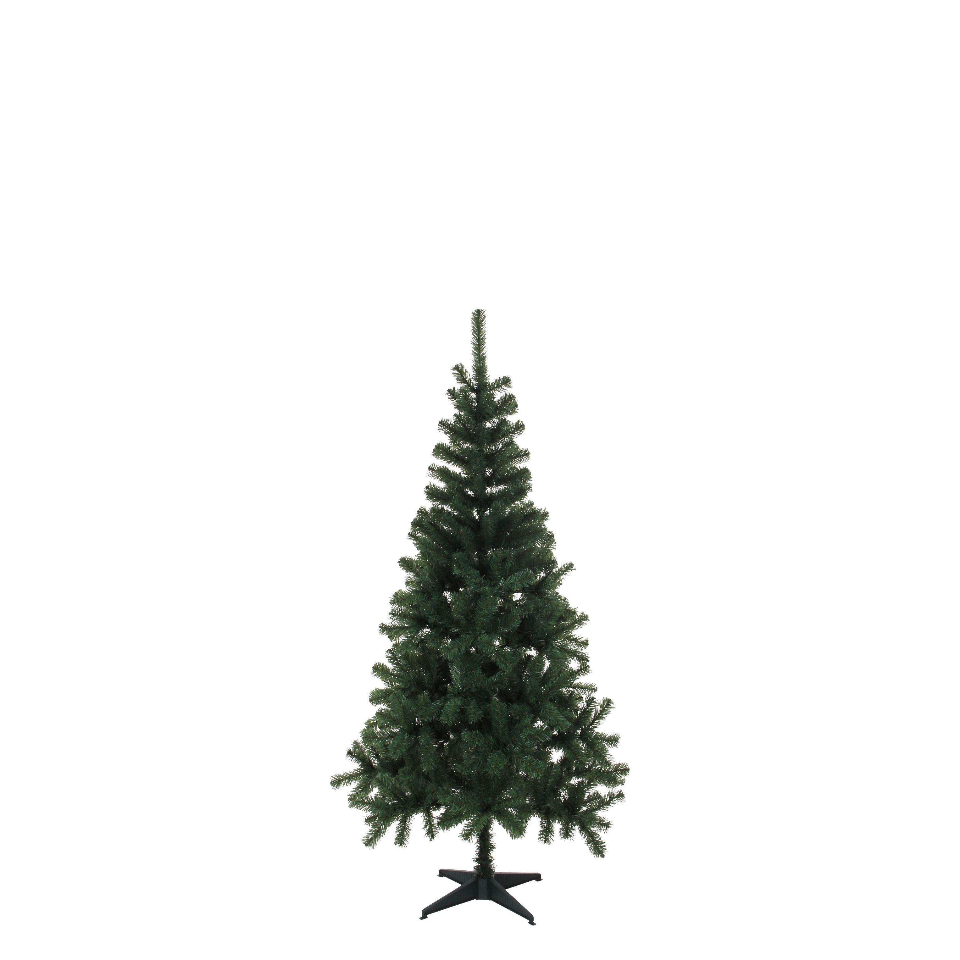 Weihnachtsbaum Edwards Grün - Grün, KONVENTIONELL, Kunststoff (69/120cm) - Mömax