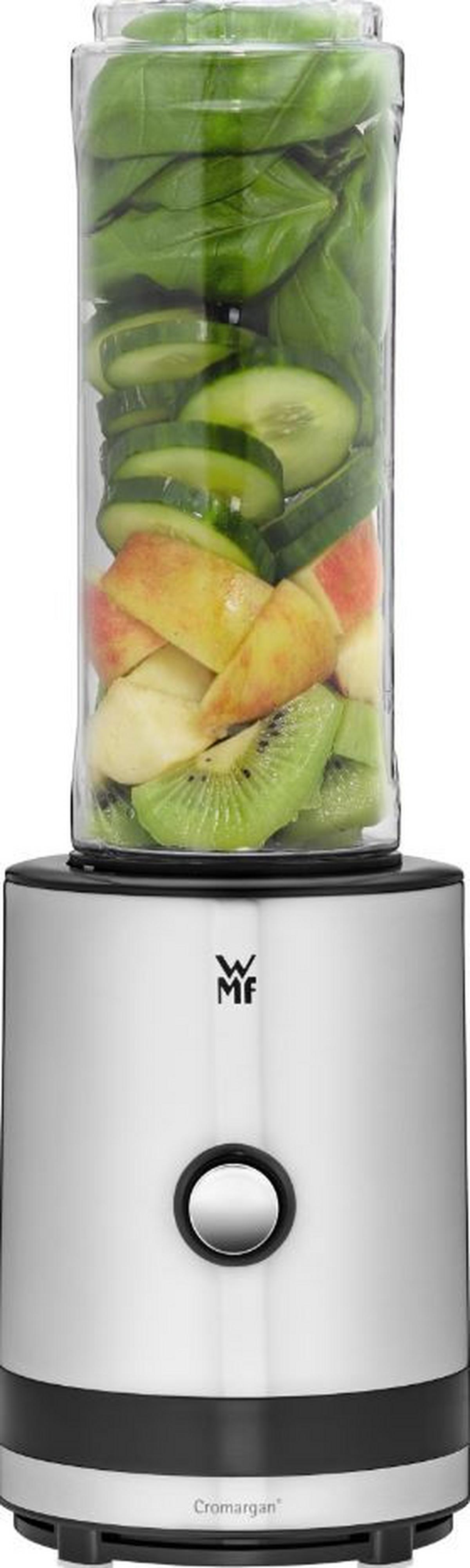 BLENDER DO SMOOTHIE 0416500011 WMF - kolor stalowy, Basics, tworzywo sztuczne/metal (28/11.5/23.4cm) - WMF