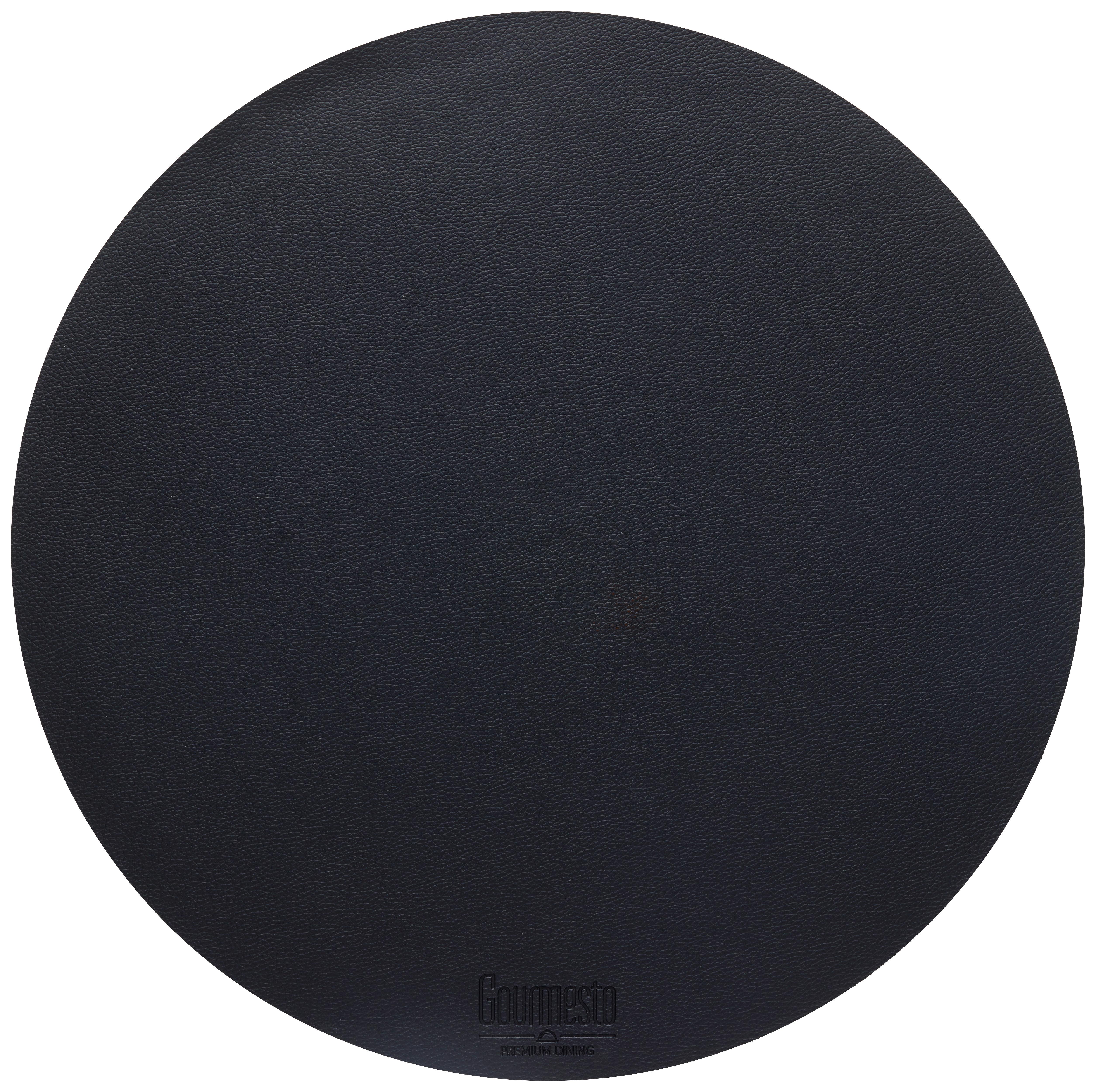 Tischset Livi Schwarz - Schwarz, Modern, Kunststoff (40cm) - Gourmesto