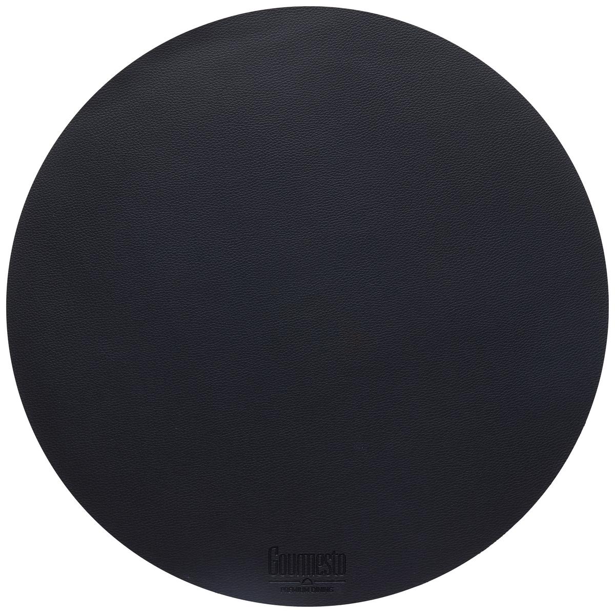 Tischset Livi Schwarz - Schwarz, MODERN, Kunststoff (40cm) - Gourmesto